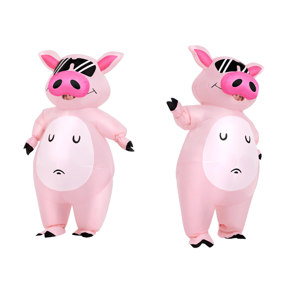 Disfraz Inflable de Cerdito de - Costumes reseña y precio