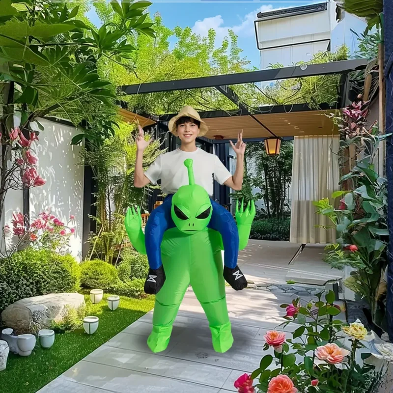 Disfraz Inflable Divertido de  - Inflatable Dinosaur Costume Adult reseña y precio
