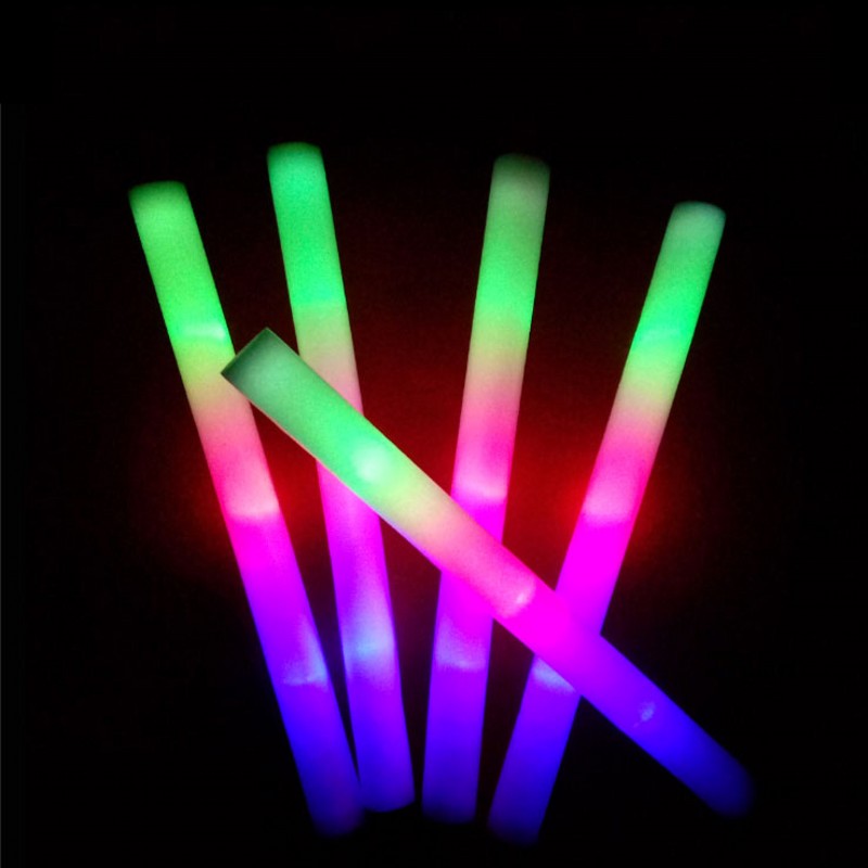 30 unidades de adornos para fi - Flashing Led Foam Sticks Party reseña y precio
