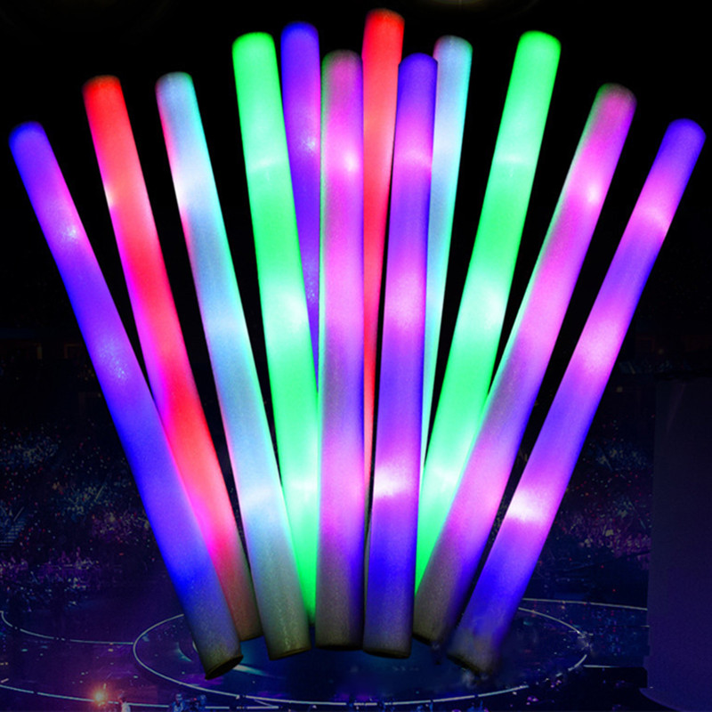 30 unidades de adornos para fi - Flashing Led Foam Sticks Party reseña y precio
