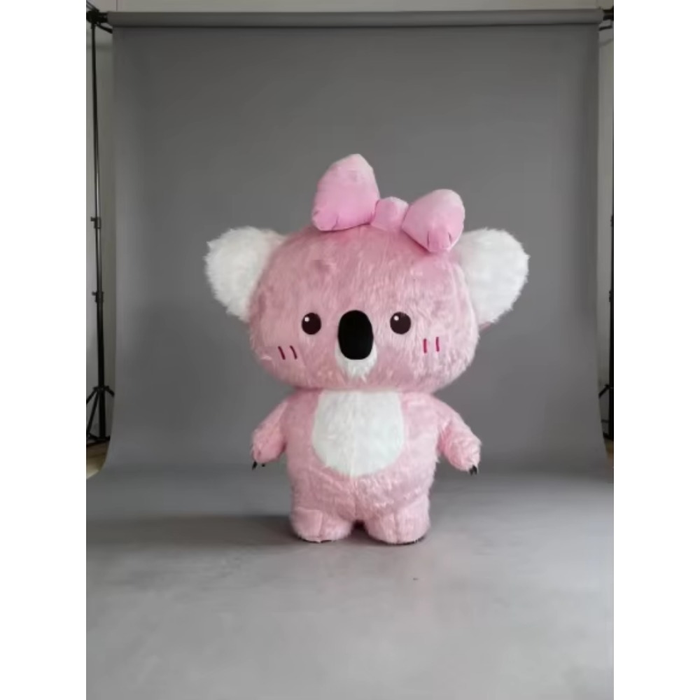 Disfraz inflable de koala rosa - Costumes reseña y precio