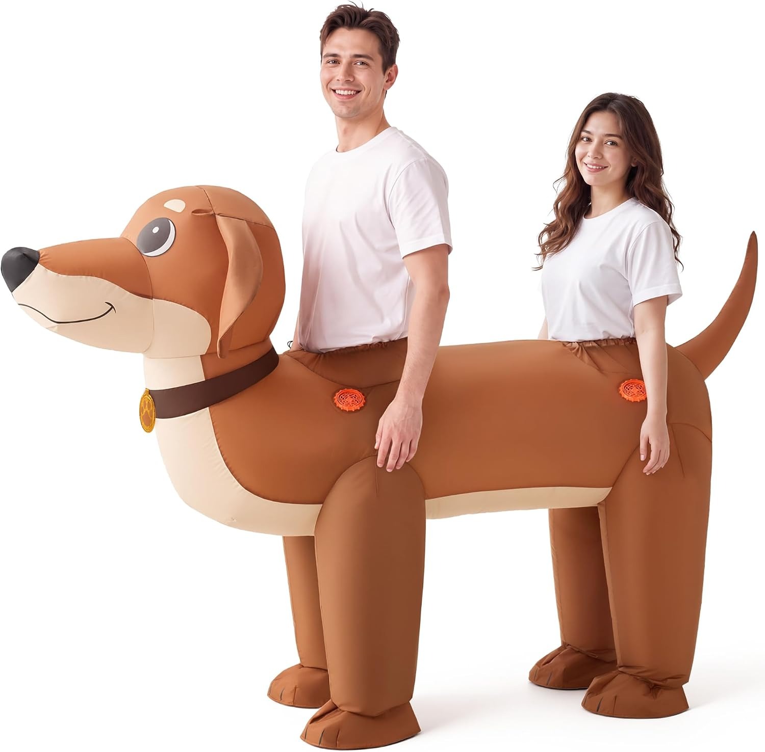 Disfraz inflable de perro salc - Costumes reseña y precio