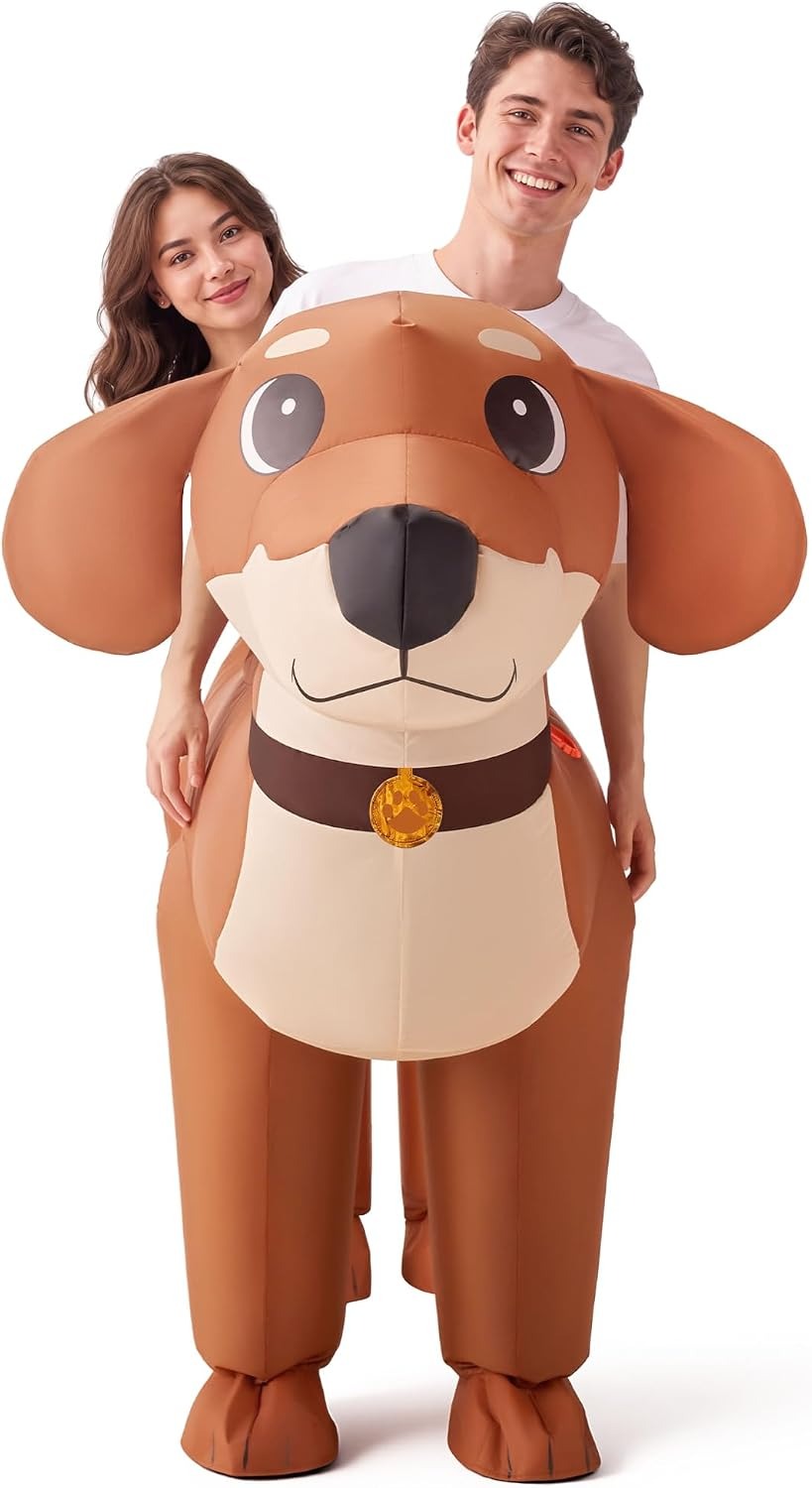 Disfraz inflable de perro salc - Costumes reseña y precio