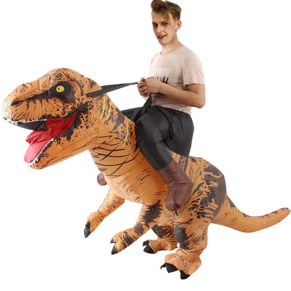 Adulto divertido montar dinosa - Inflatable Dinosaur Costume Adult reseña y precio